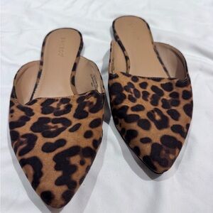 BAMBOO Leopard Print Flats